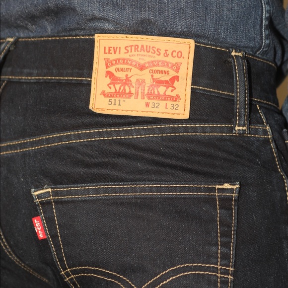 Vintage 511 Levi’s Slim Fit Jeans - Picture 3 of 7
